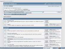 Tablet Screenshot of forum.cmuntean.ro